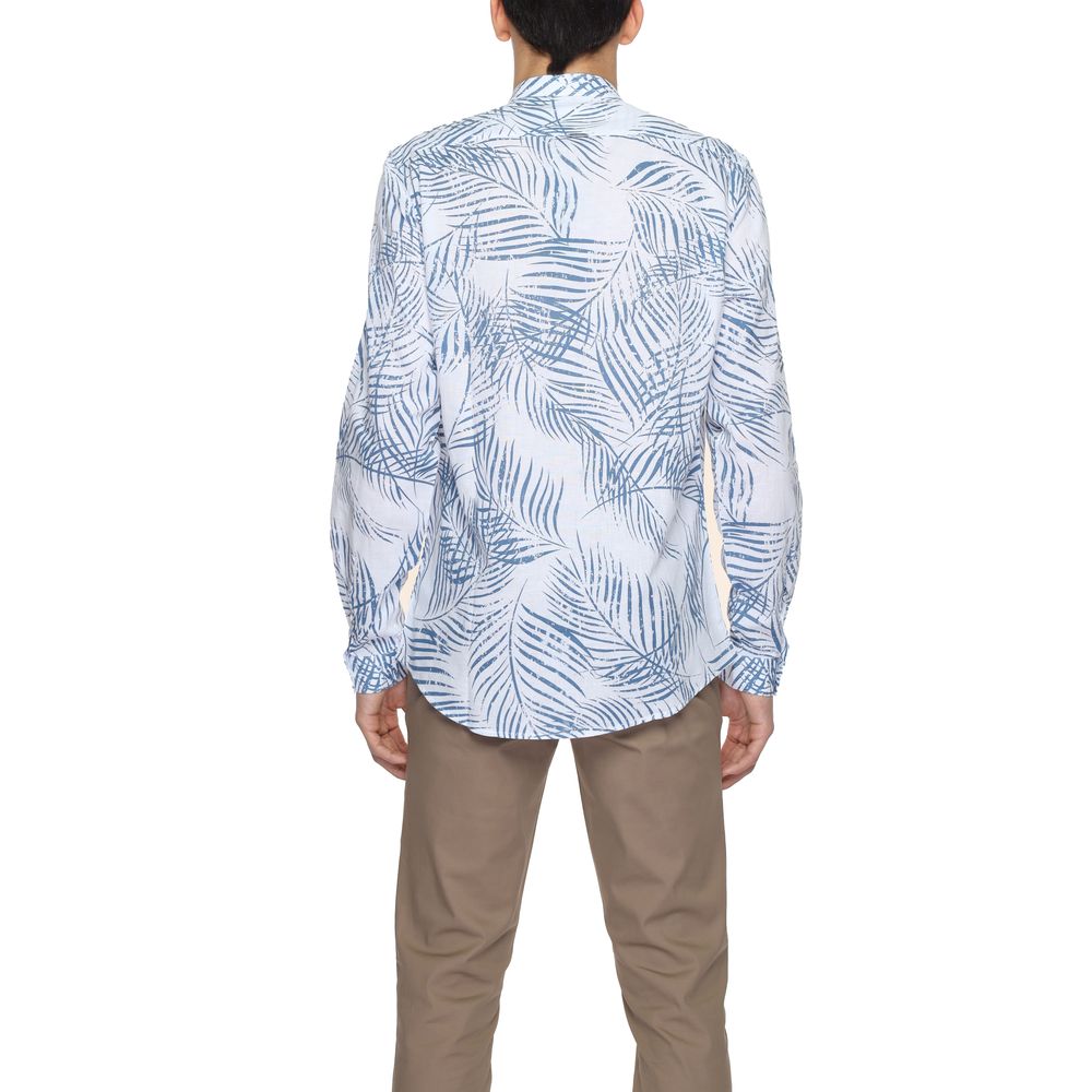 Antony Morato blue cotton shirt